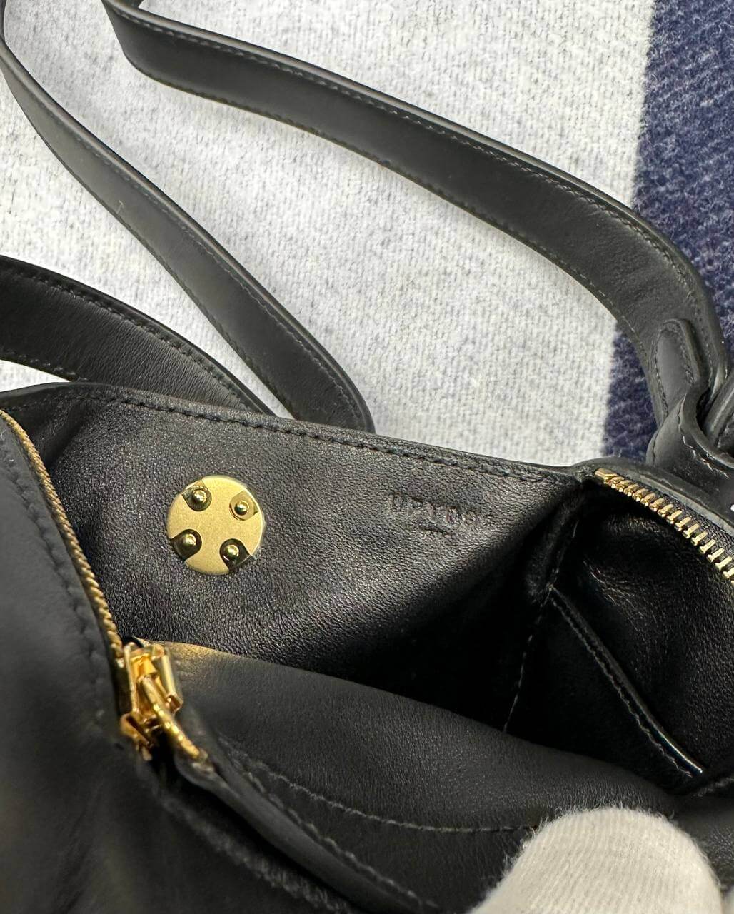 Luxury Hermes Lindy mini bag black