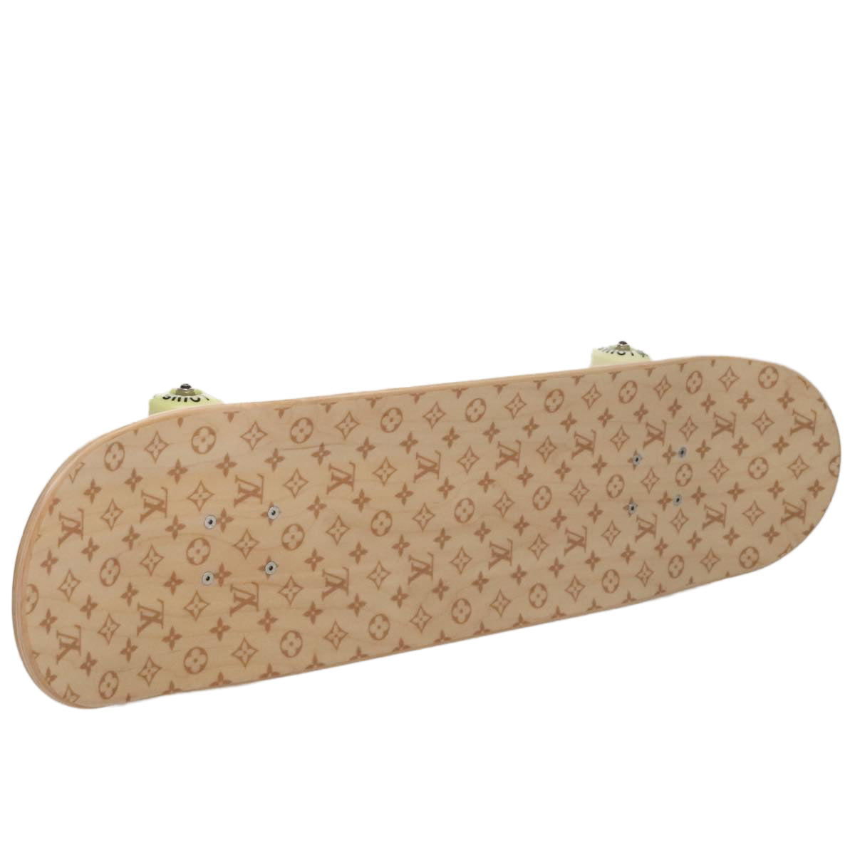 LOUIS VUITTON Skateboard Wood Beige GI0637 LV PP153S
