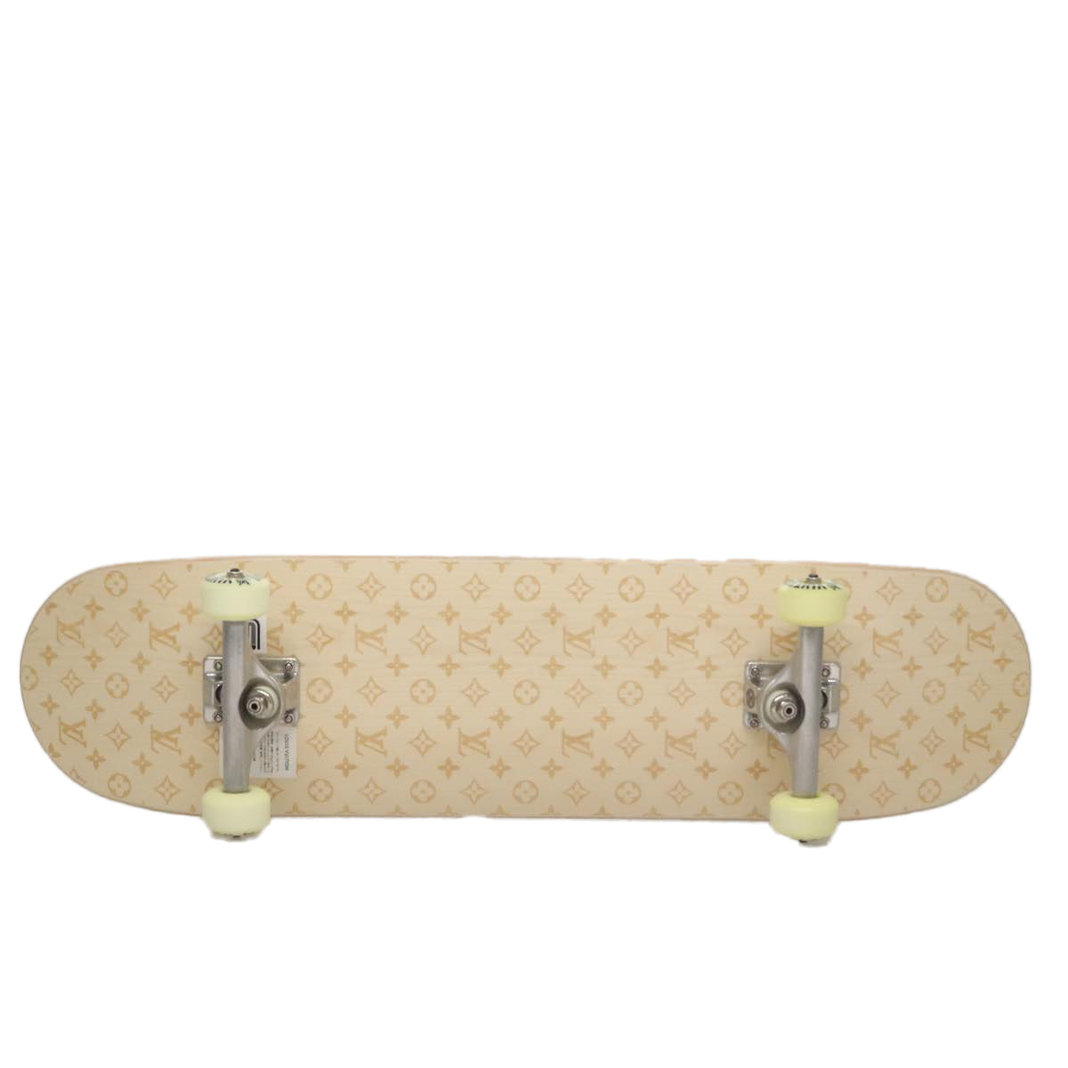 LOUIS VUITTON Skateboard Wood Beige GI0637 LV PP153S