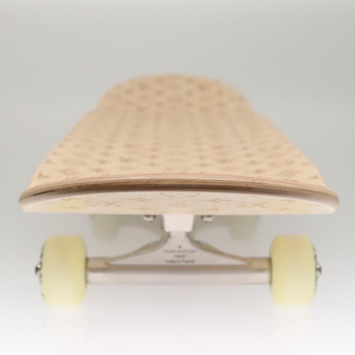 LOUIS VUITTON Skateboard Wood Beige GI0637 LV PP153S