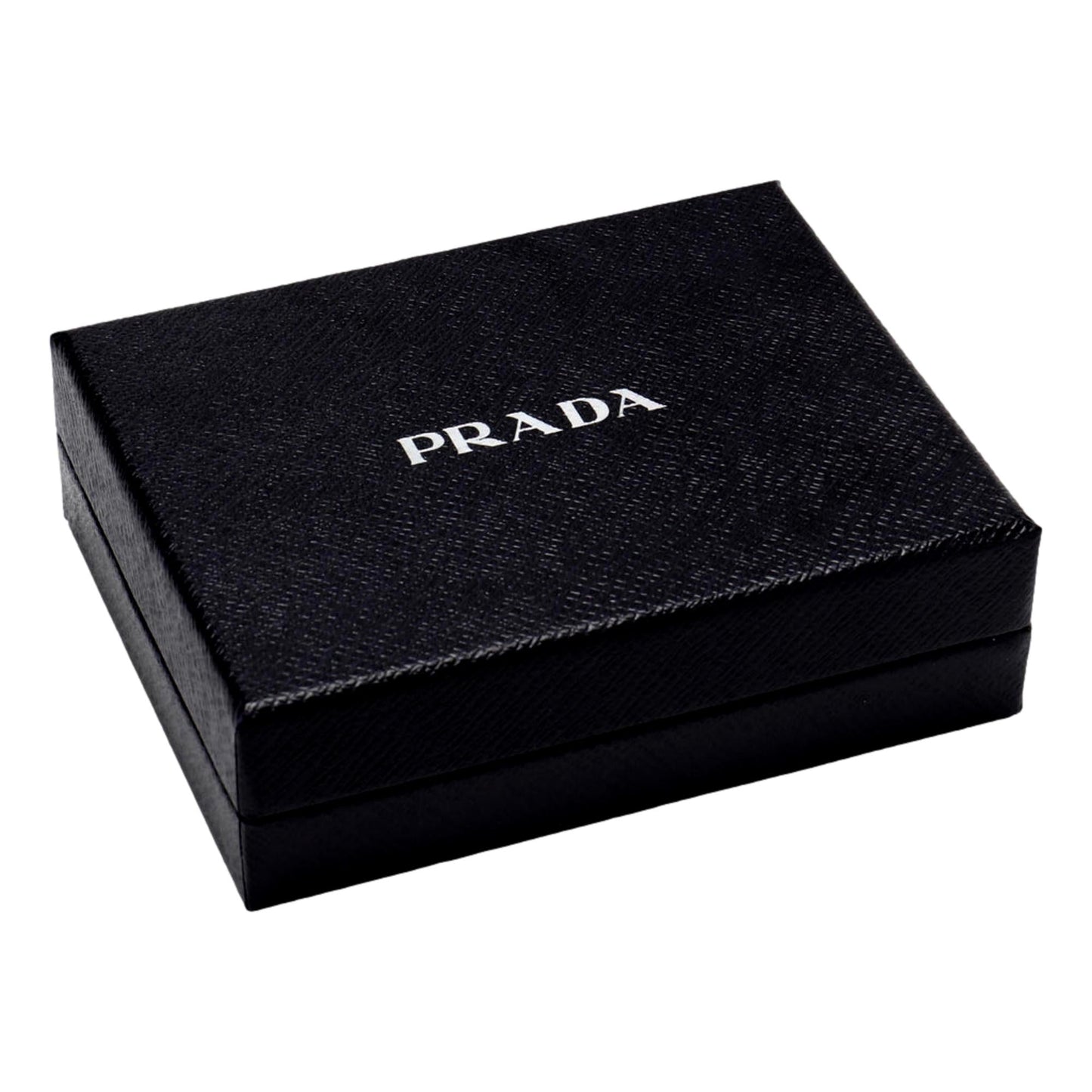 Luxury PradaVitello Move Cipria Beige Leather Mini Cardholder Snap Wallet