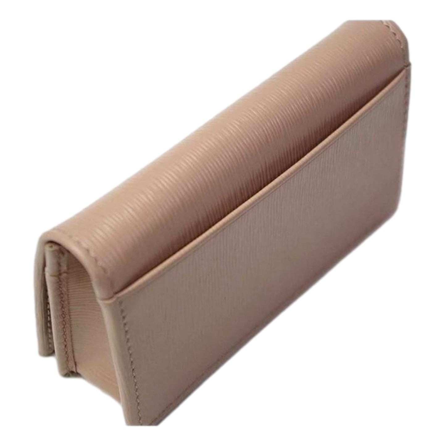 Luxury PradaVitello Move Cipria Beige Leather Mini Cardholder Snap Wallet