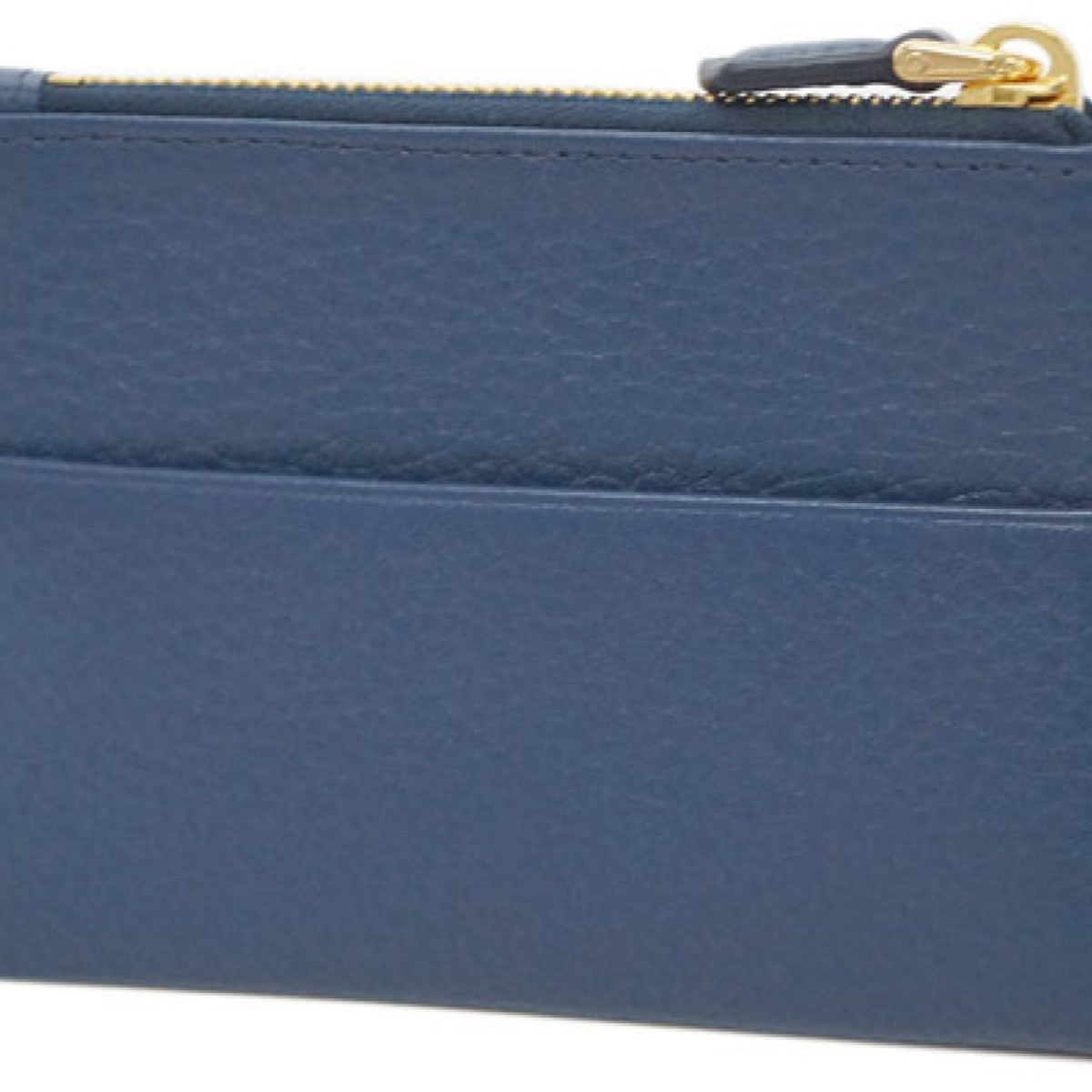 Luxury PradaBlue Saffiano Leather Card Holder