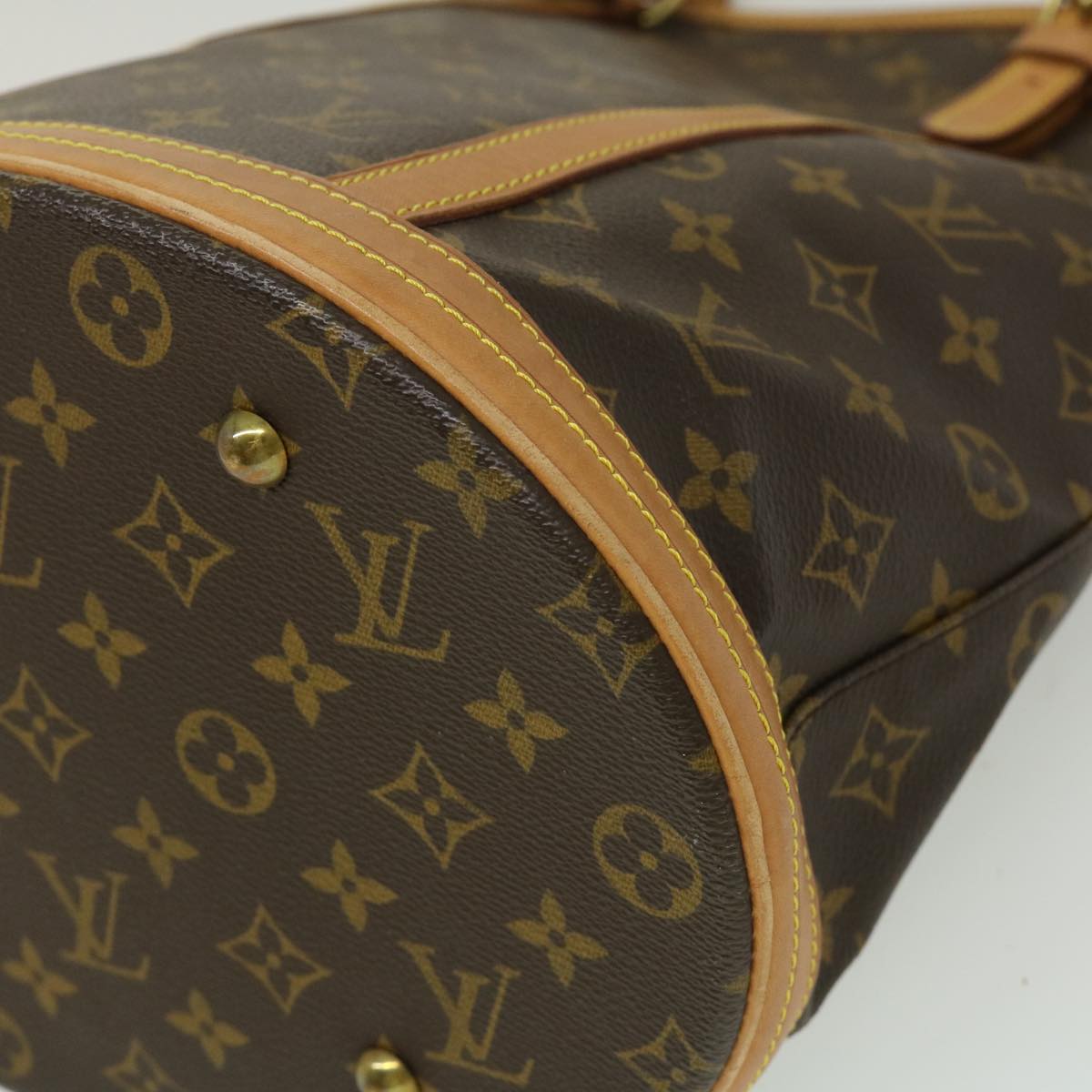 LOUIS VUITTON Monogram Bucket GM Shoulder Bag M42236 LV pt2029