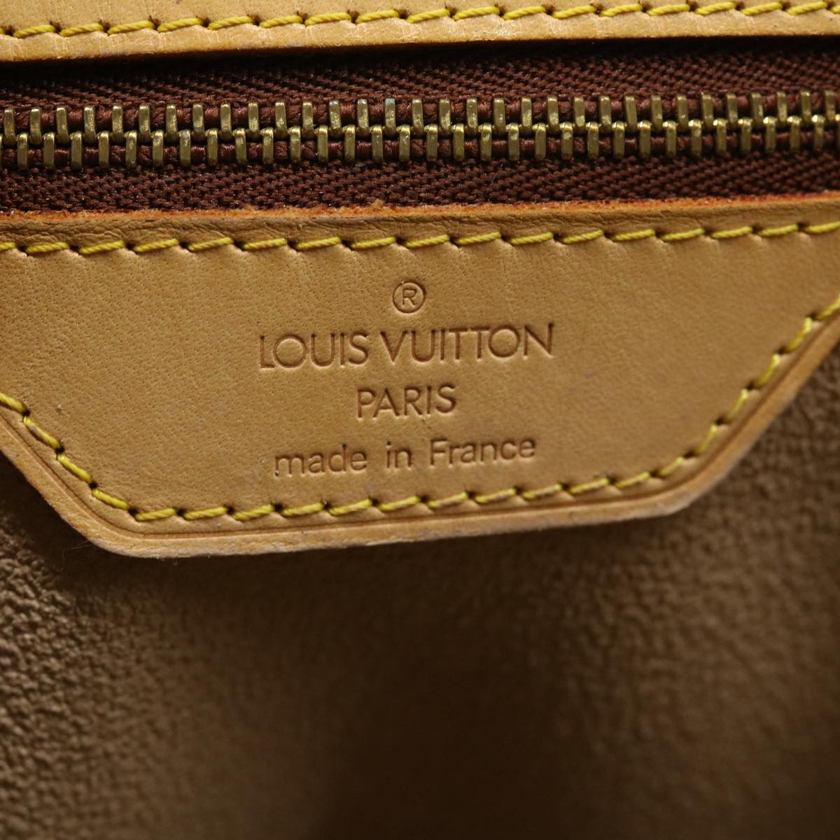 LOUIS VUITTON Monogram Bucket GM Shoulder Bag M42236 LV pt2090