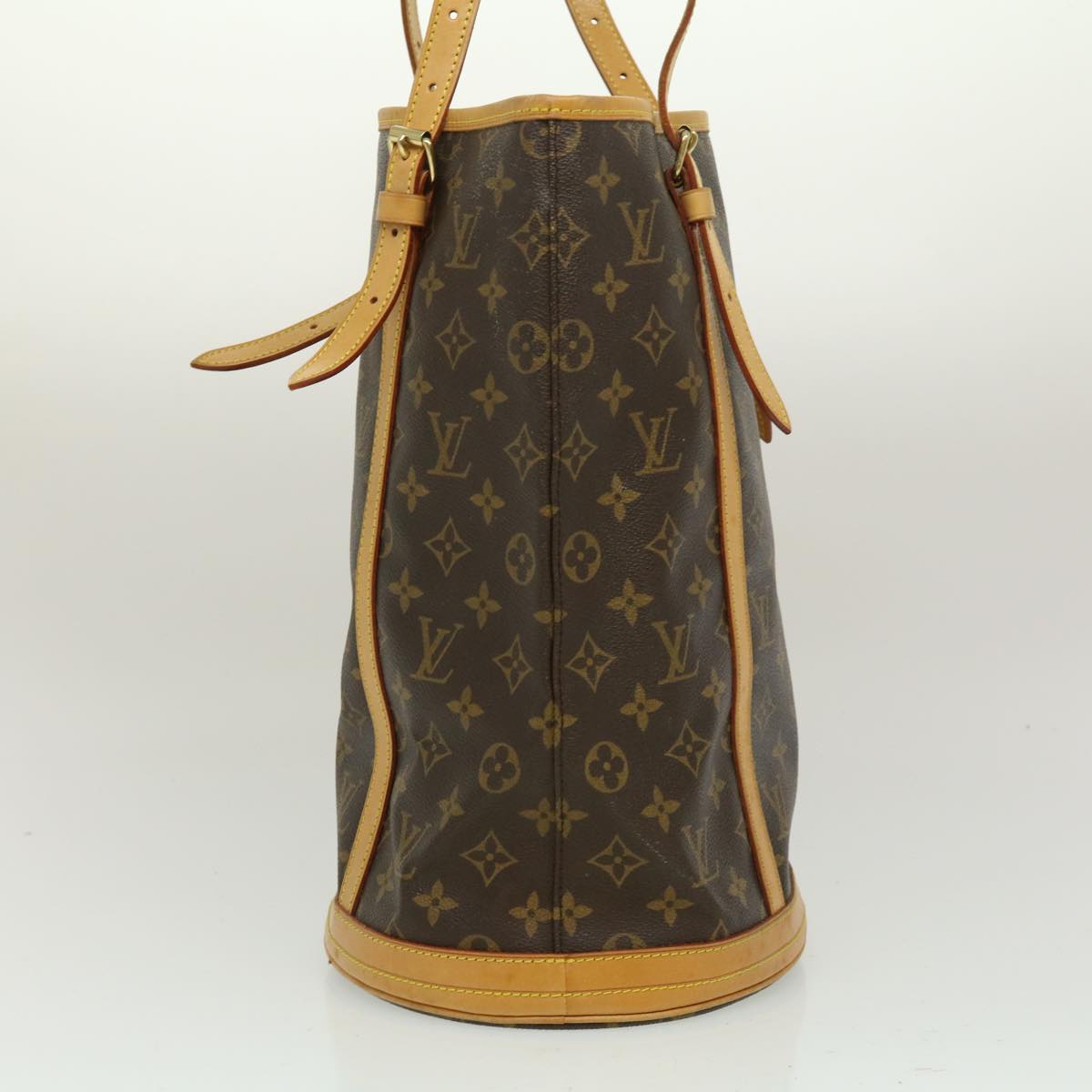 LOUIS VUITTON Monogram Bucket GM Shoulder Bag M42236 LV pt2090