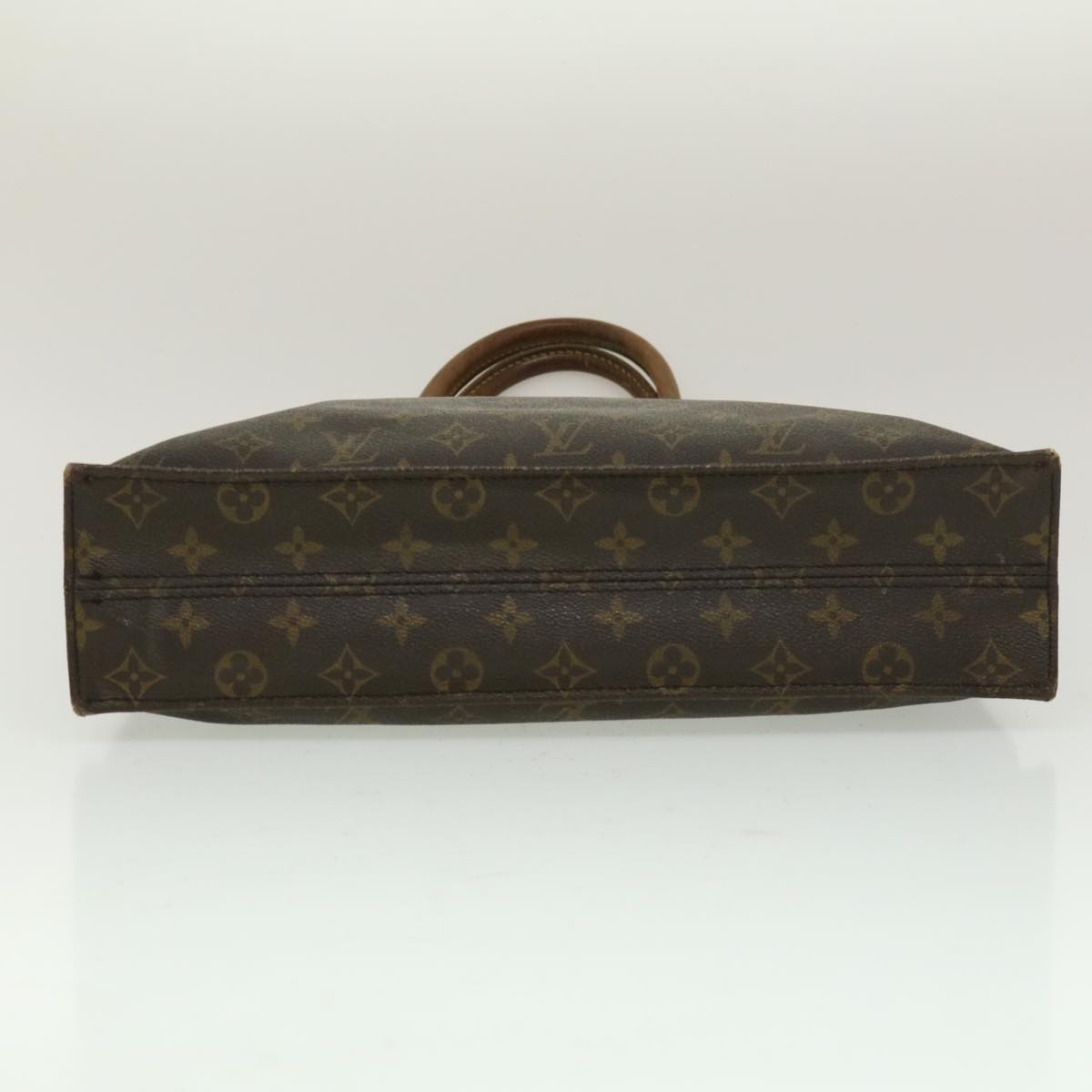 LOUIS VUITTON Monogram Sac Plat Hand Bag M51140 LV pt2100
