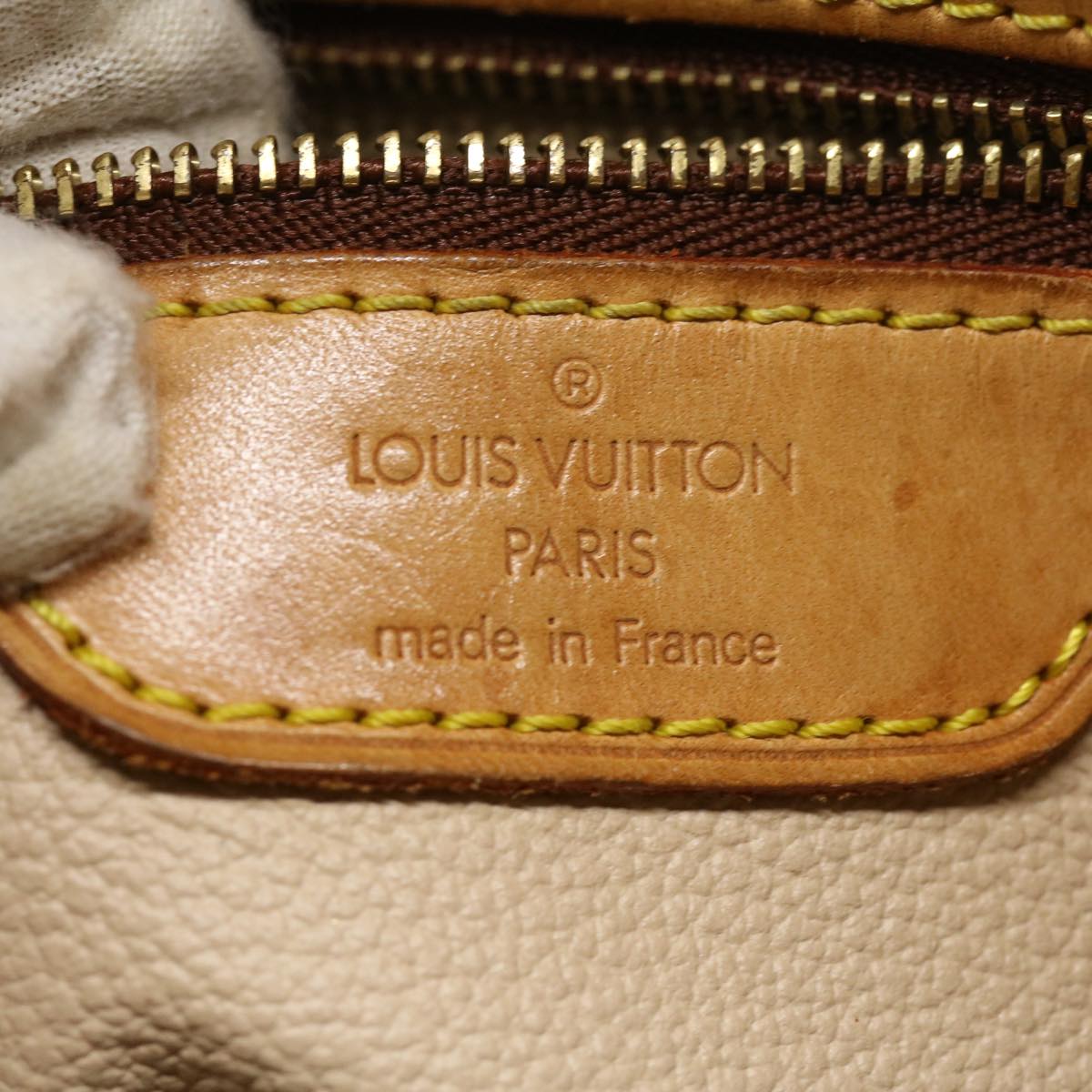 LOUIS VUITTON Monogram Bucket GM Shoulder Bag M42236 LV pt2616