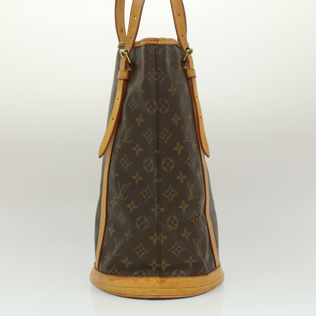 LOUIS VUITTON Monogram Bucket GM Shoulder Bag M42236 LV pt2616