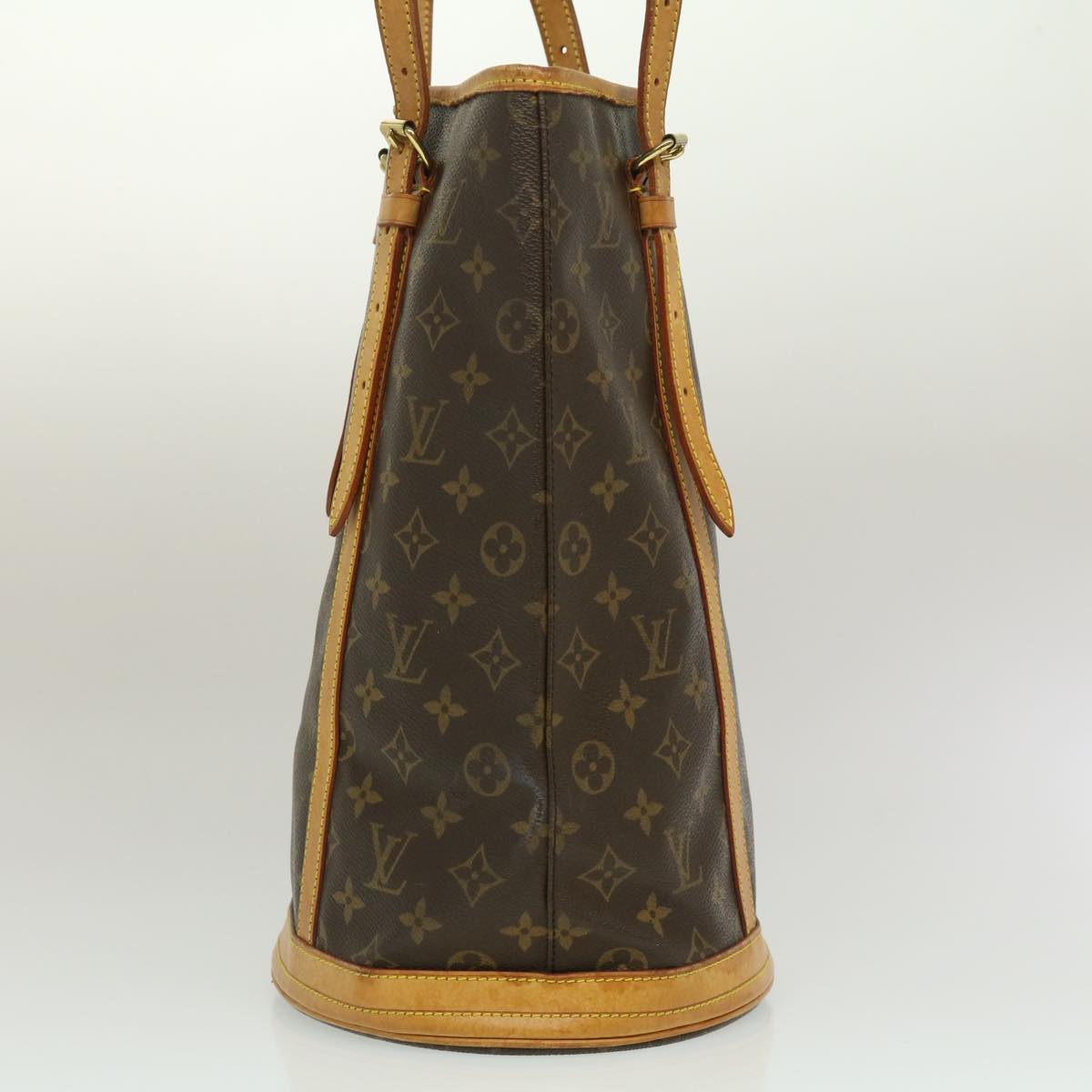 LOUIS VUITTON Monogram Bucket GM Shoulder Bag M42236 LV pt2616