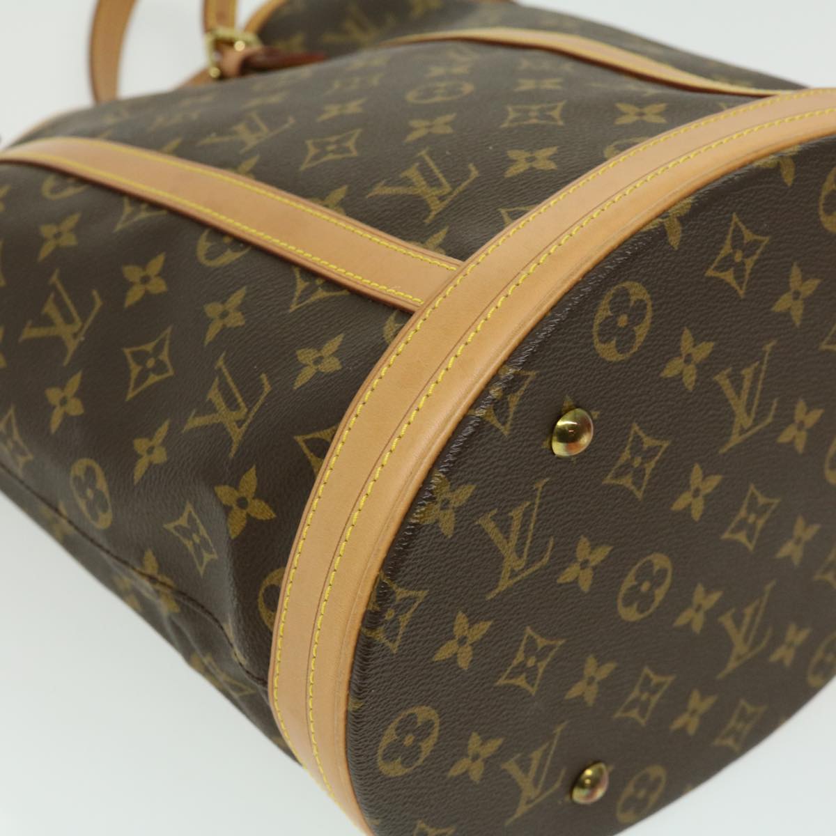 LOUIS VUITTON Monogram Bucket GM Shoulder Bag M42236 LV pt2884