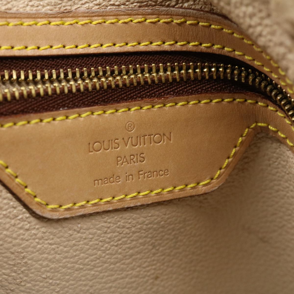 LOUIS VUITTON Monogram Bucket GM Shoulder Bag M42236 LV pt2884