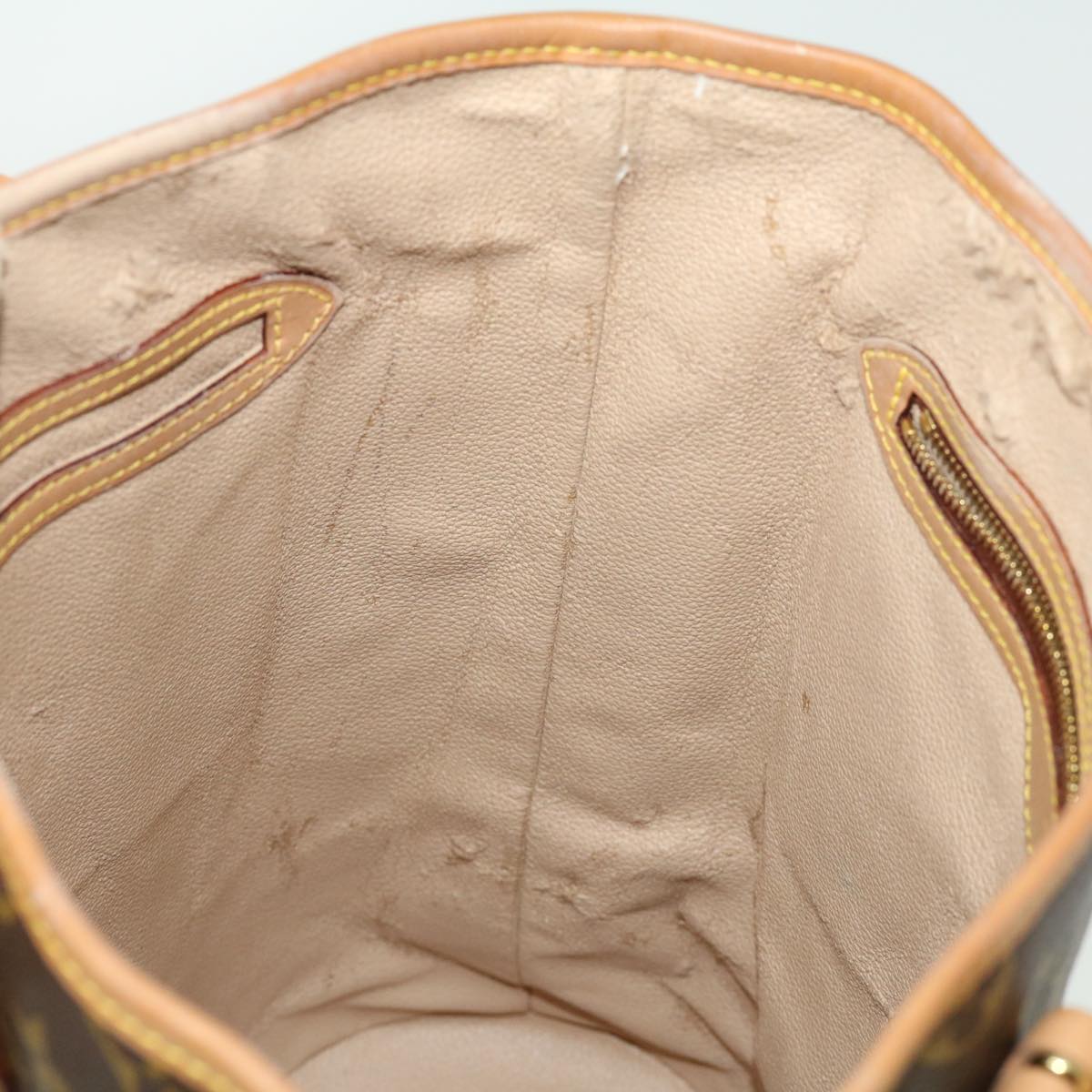 LOUIS VUITTON Monogram Bucket GM Shoulder Bag M42236 LV pt2884
