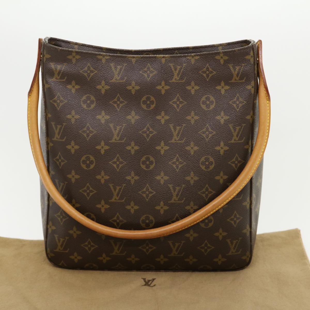 LOUIS VUITTON Monogram Looping GM Shoulder Bag M51145 pt3109
