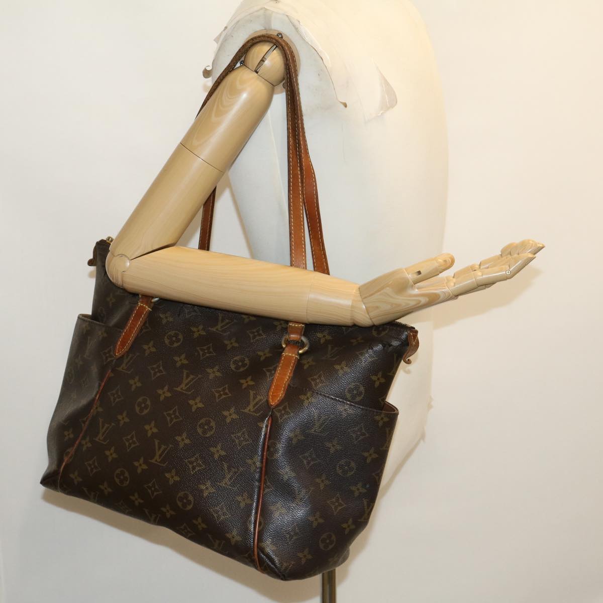 LOUIS VUITTON Monogram Totally MM Tote Bag M56689 LV pt3420