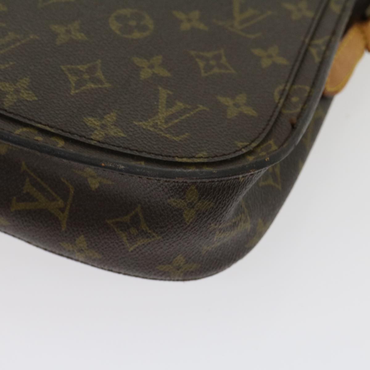 LOUIS VUITTON Monogram Saint Cloud GM Shoulder Bag Vintage M51242 LV pt3788