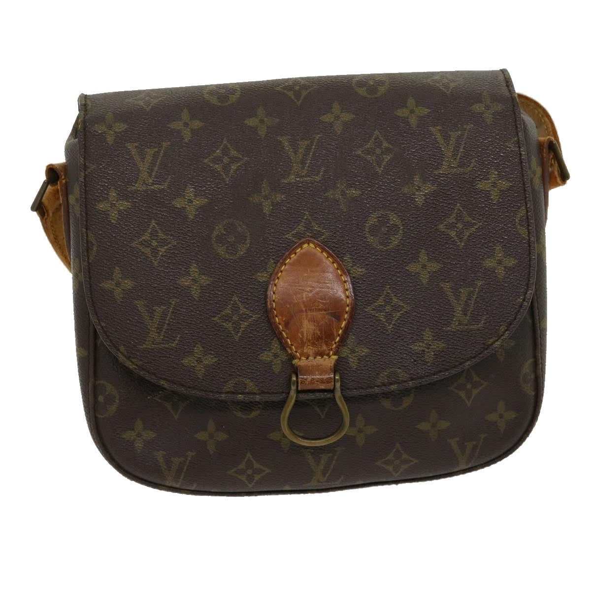 LOUIS VUITTON Monogram Saint Cloud GM Shoulder Bag Vintage M51242 LV pt3788