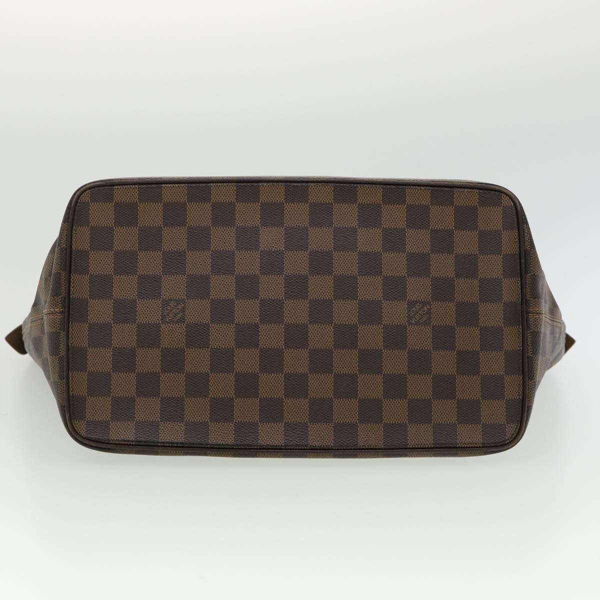 LOUIS VUITTON Damier Ebene Saleya MM Tote Bag N51182 LV pt4190