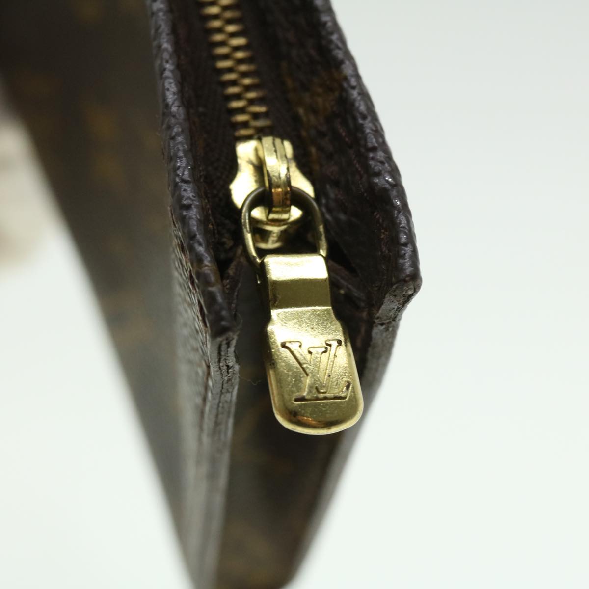 LOUIS VUITTON Monogram Bucket PM Accessory Pouch LV pt4391