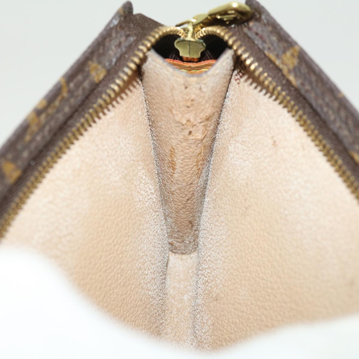 LOUIS VUITTON Monogram Bucket PM Accessory Pouch LV pt4391