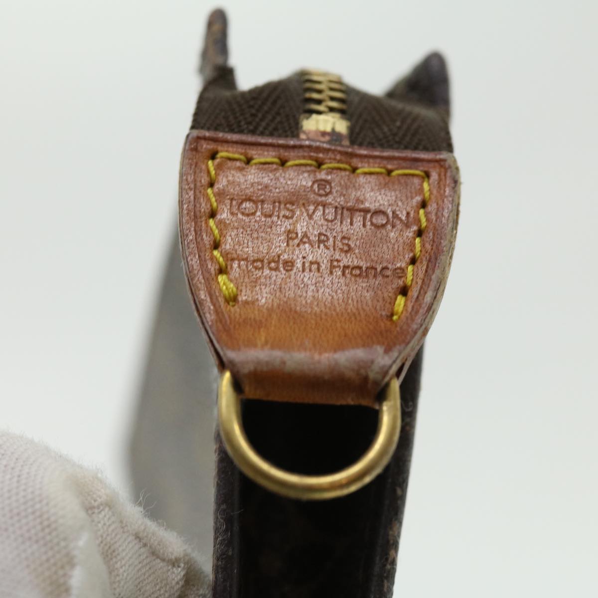 LOUIS VUITTON Monogram Bucket PM Accessory Pouch LV pt4433