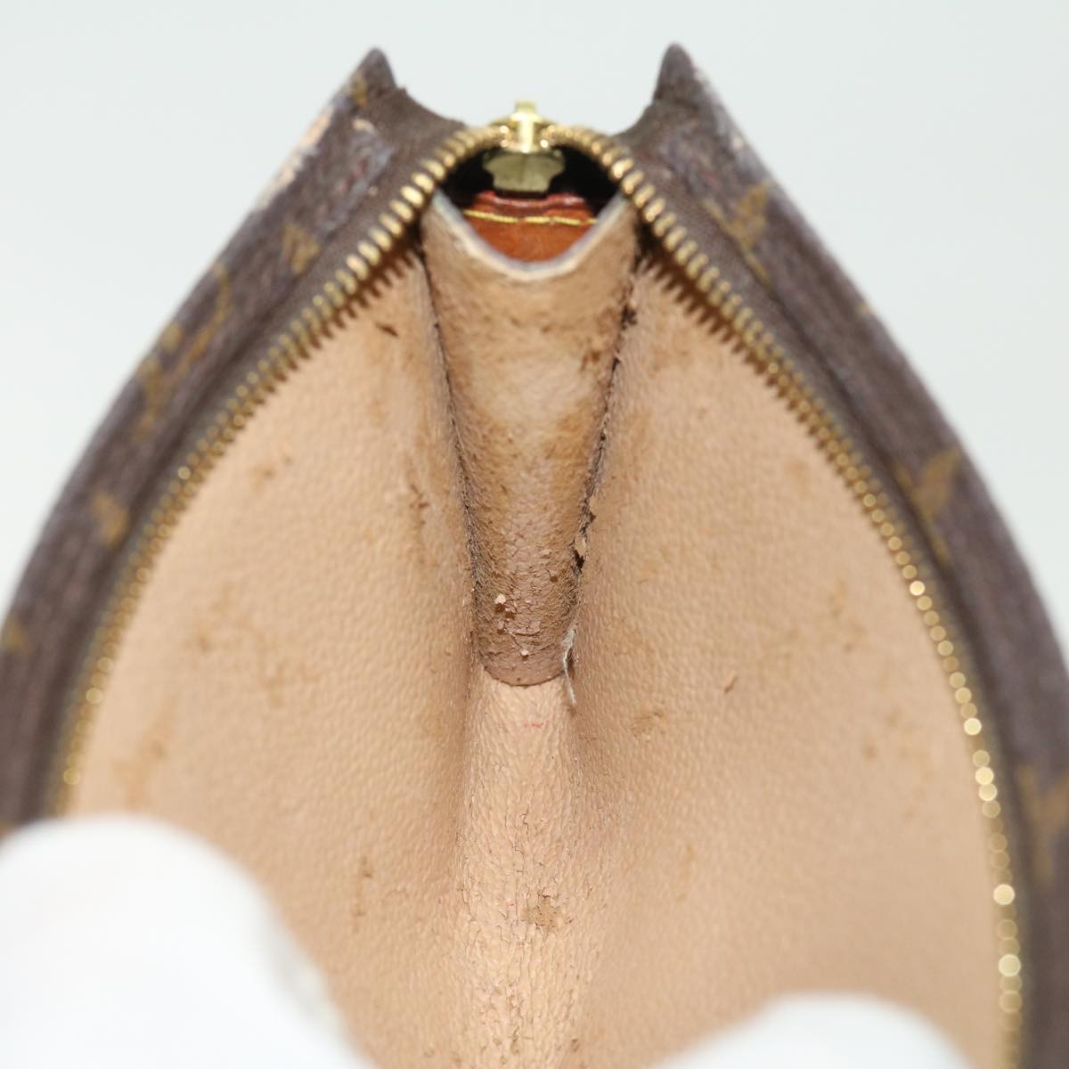 LOUIS VUITTON Monogram Bucket PM Accessory Pouch LV pt4433