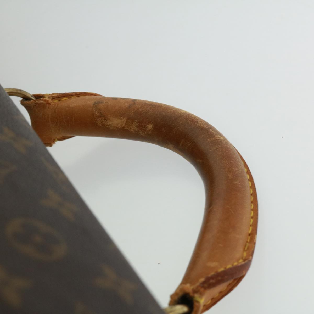 LOUIS VUITTON Monogram Sac chasse Boston Bag M41140 LV pt5134