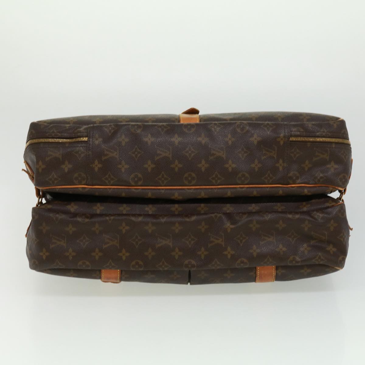 LOUIS VUITTON Monogram Sac chasse Boston Bag M41140 LV pt5134