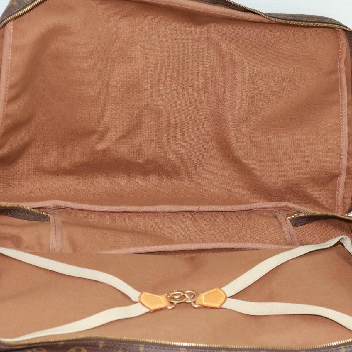 LOUIS VUITTON Monogram Sac chasse Boston Bag M41140 LV pt5134