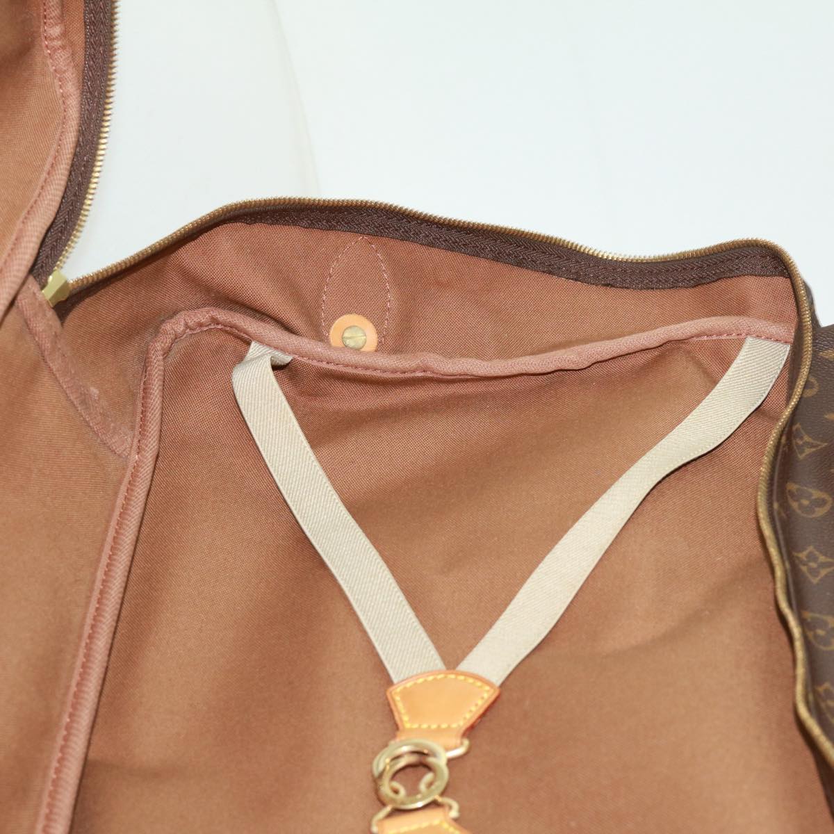 LOUIS VUITTON Monogram Sac chasse Boston Bag M41140 LV pt5134