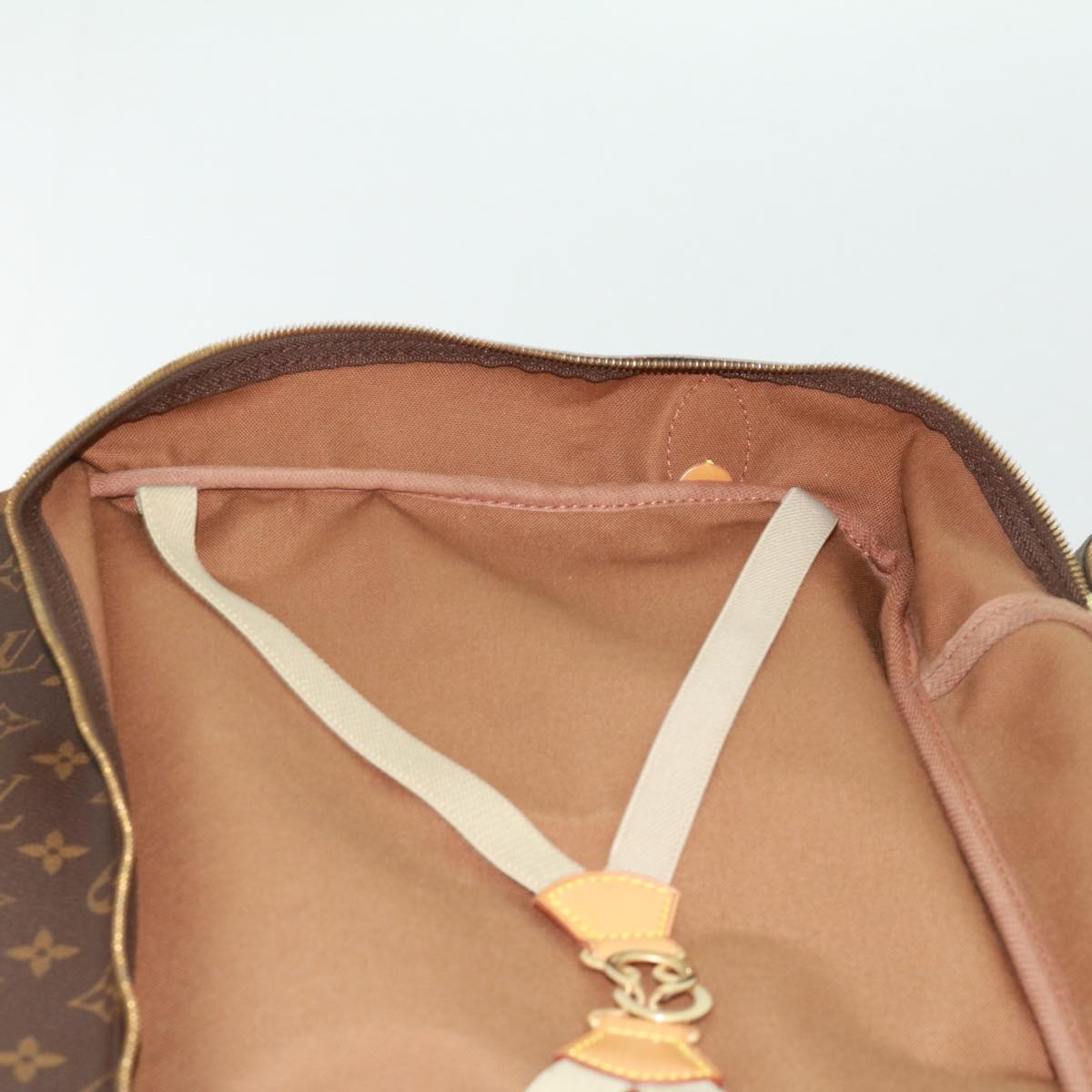 LOUIS VUITTON Monogram Sac chasse Boston Bag M41140 LV pt5134