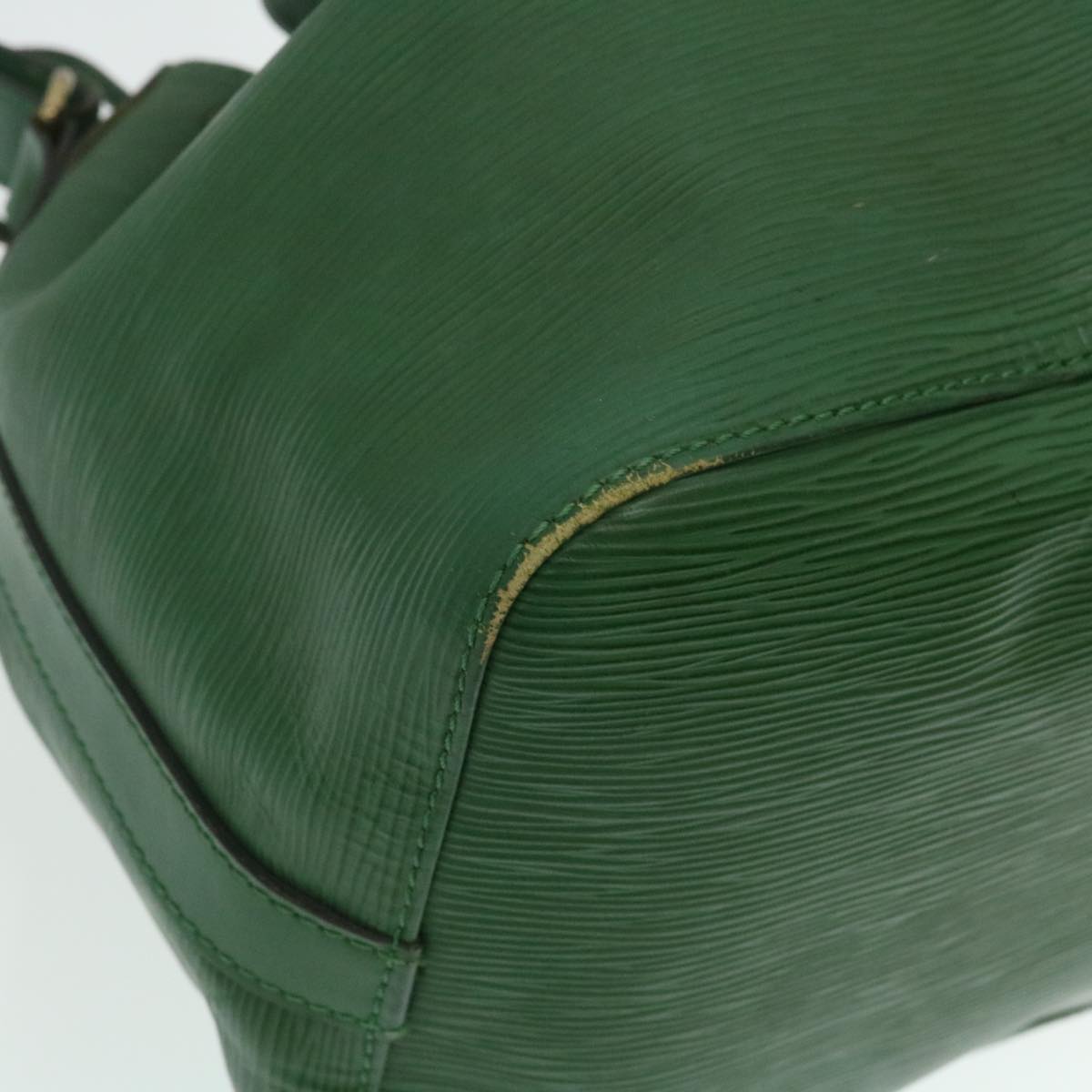 LOUIS VUITTON Epi Petit Noe Shoulder Bag Green M44104 LV pt658