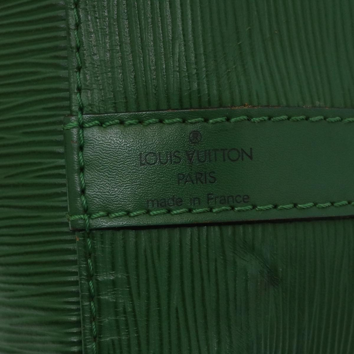 LOUIS VUITTON Epi Petit Noe Shoulder Bag Green M44104 LV pt658