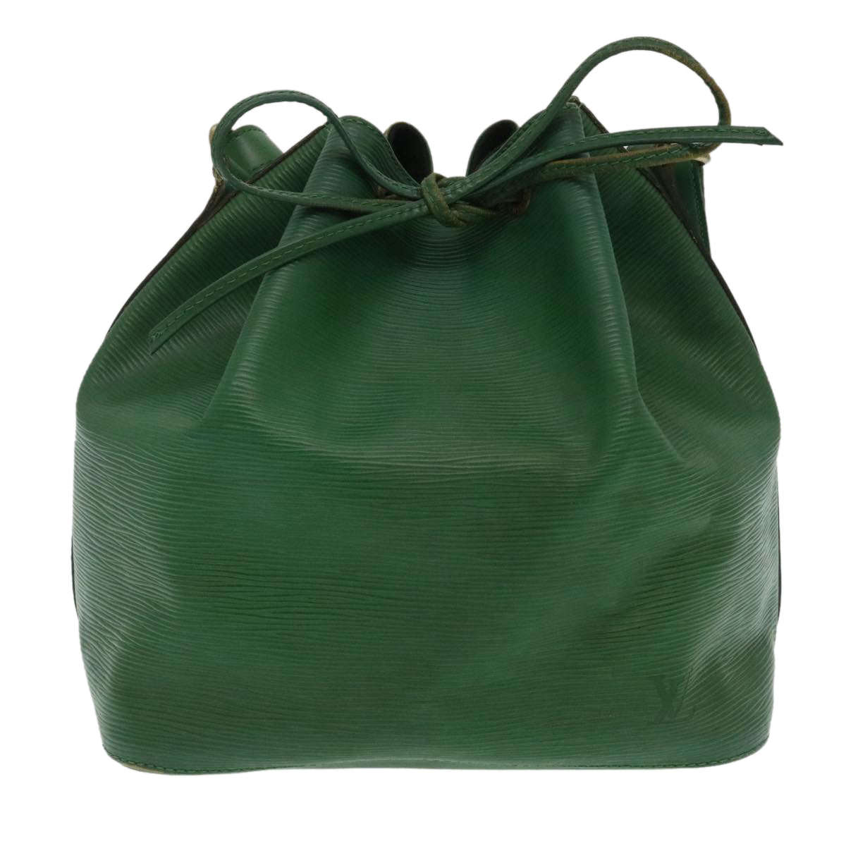 LOUIS VUITTON Epi Petit Noe Shoulder Bag Green M44104 LV pt658