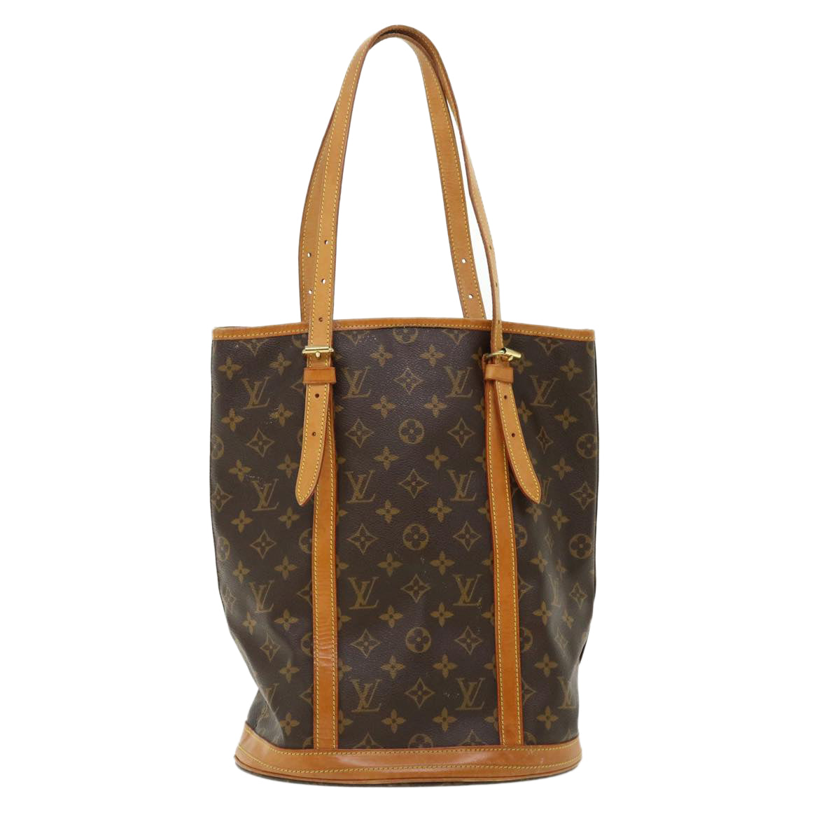 LOUIS VUITTON Monogram Bucket GM Shoulder Bag bs465 LV pt663