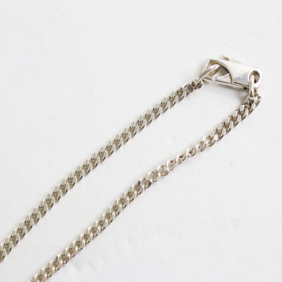 Luxury Gucci Trending 2025 AG925 Cutout G Chain Necklace Silver