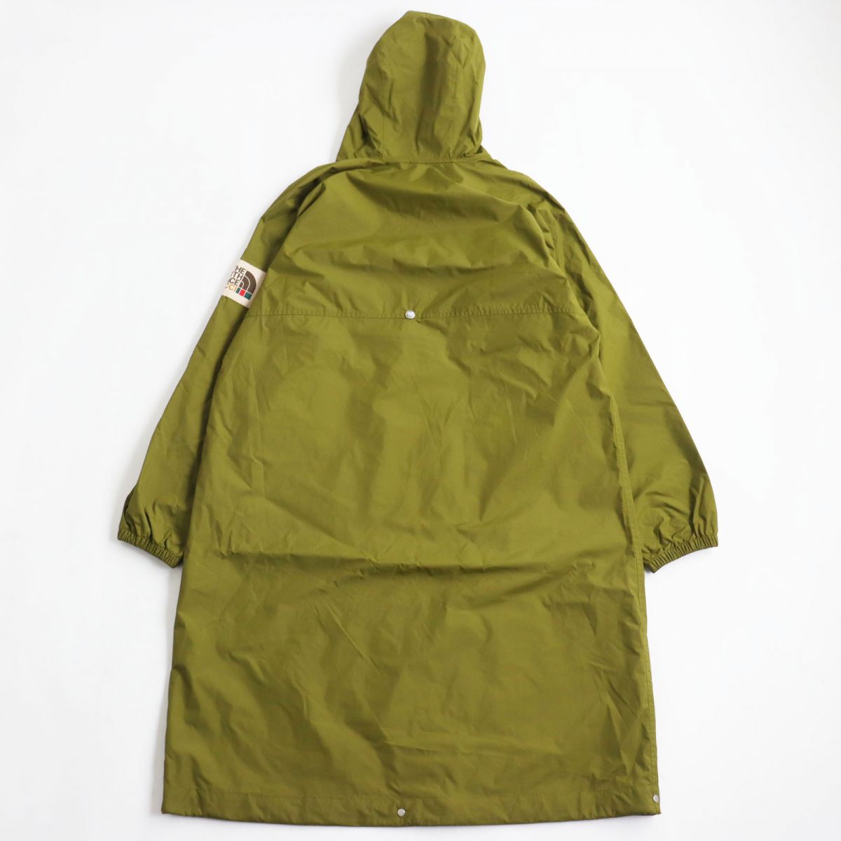 Luxury Gucci Trending 2025 x THE NORTH FACE Rain Anorak Parka Khaki S