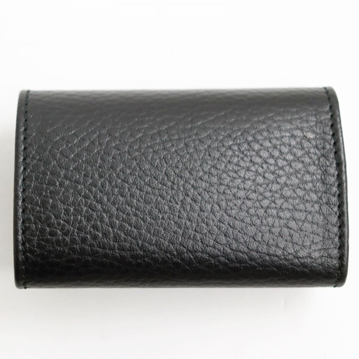 Luxury Gucci Trending 2025 GG Marmont Leather Key Holder