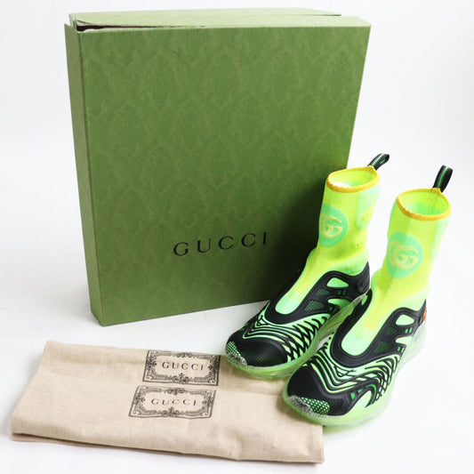 Luxury Gucci Trending 2025 Ultrapace R Knit High-Top Sneakers