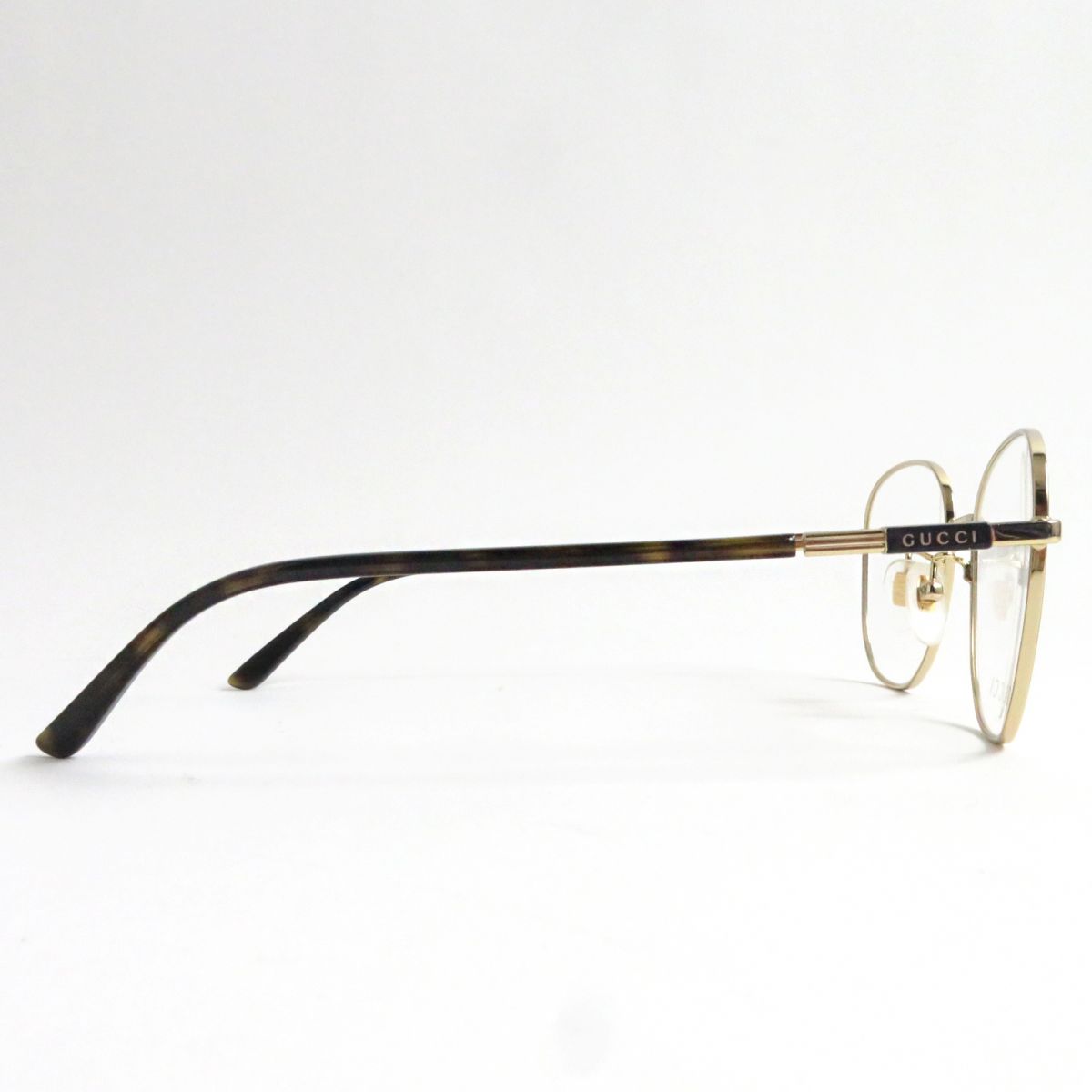 Luxury Gucci Trending 2025 GG1352O Tortoiseshell Gold Glasses