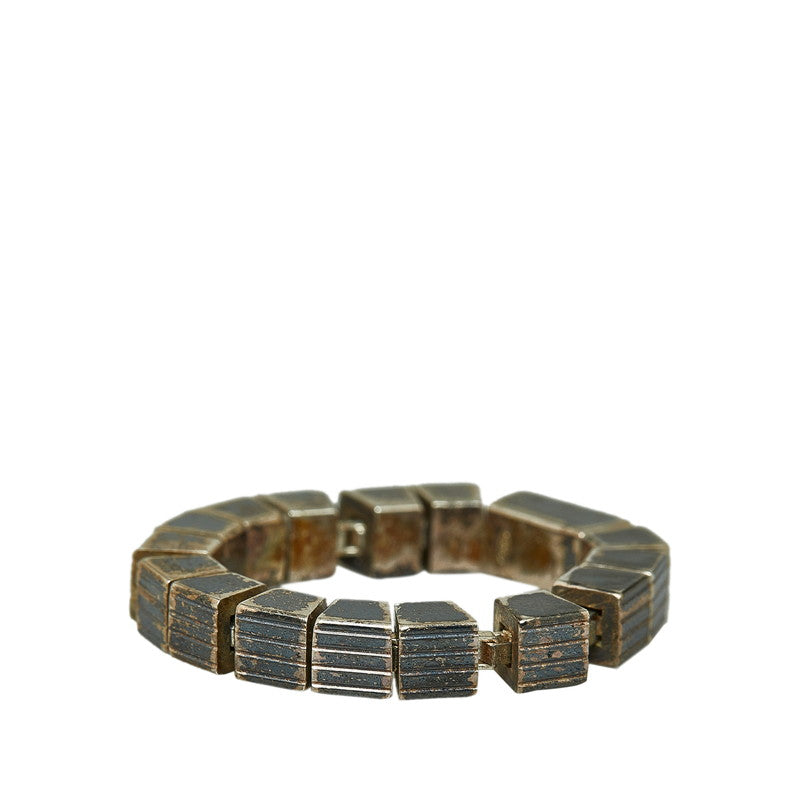 Luxury Gucci Trending 2025 Square G Cube Block Chain Ring Silver SV925
