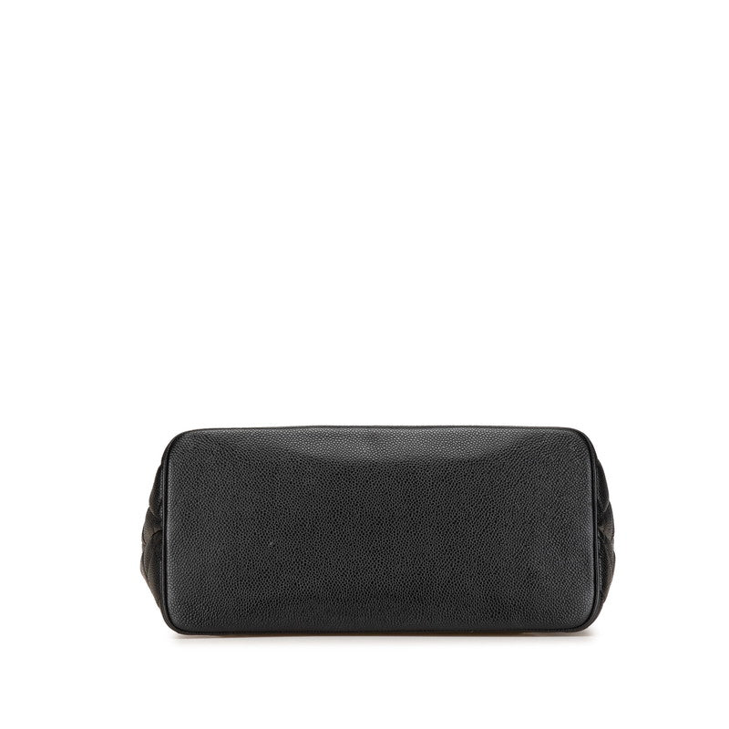 Chanel Caviar Skin Coco Mark Tote Bag A01804