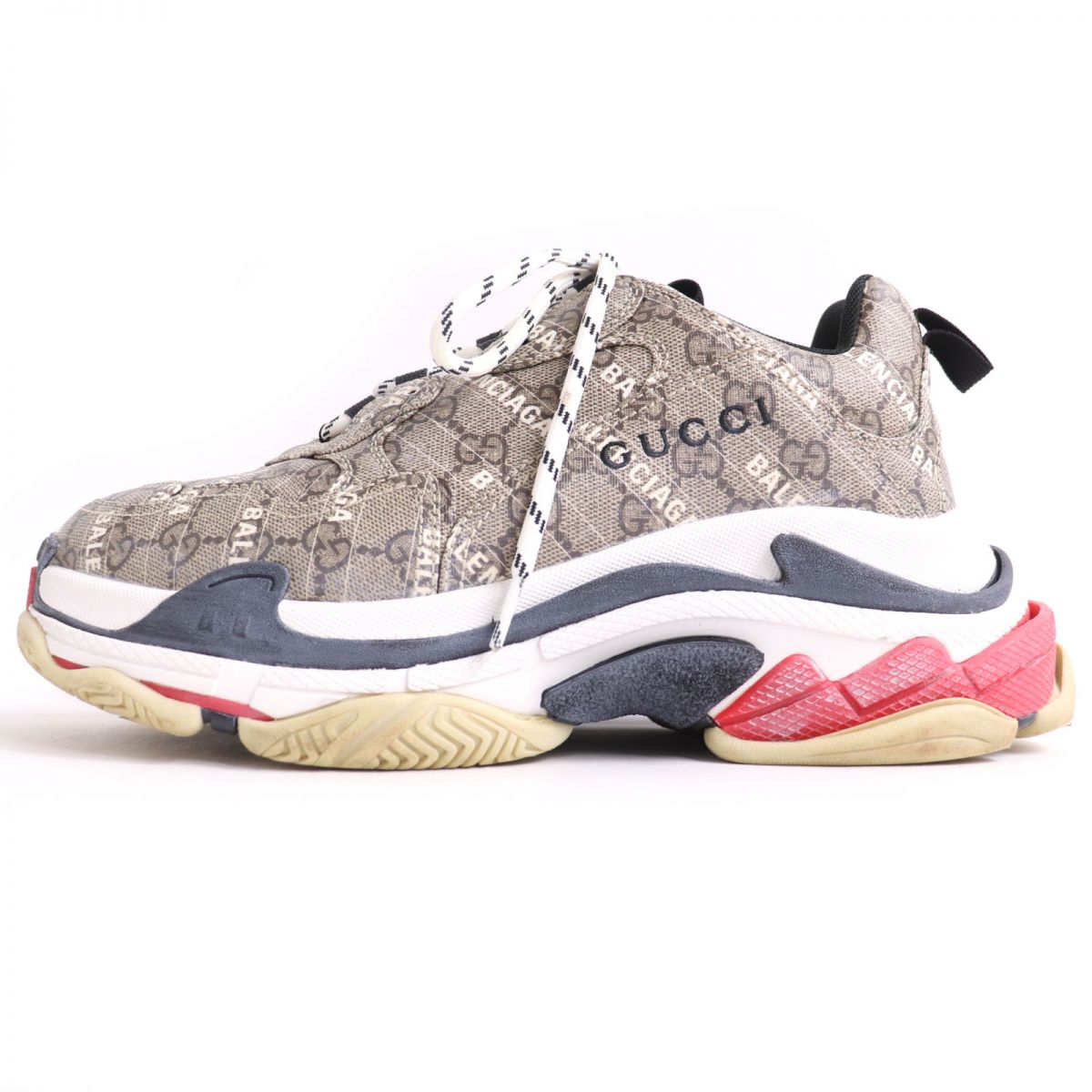 Luxury Gucci Trending 2025 x Balenciaga GG Supreme Sneakers
