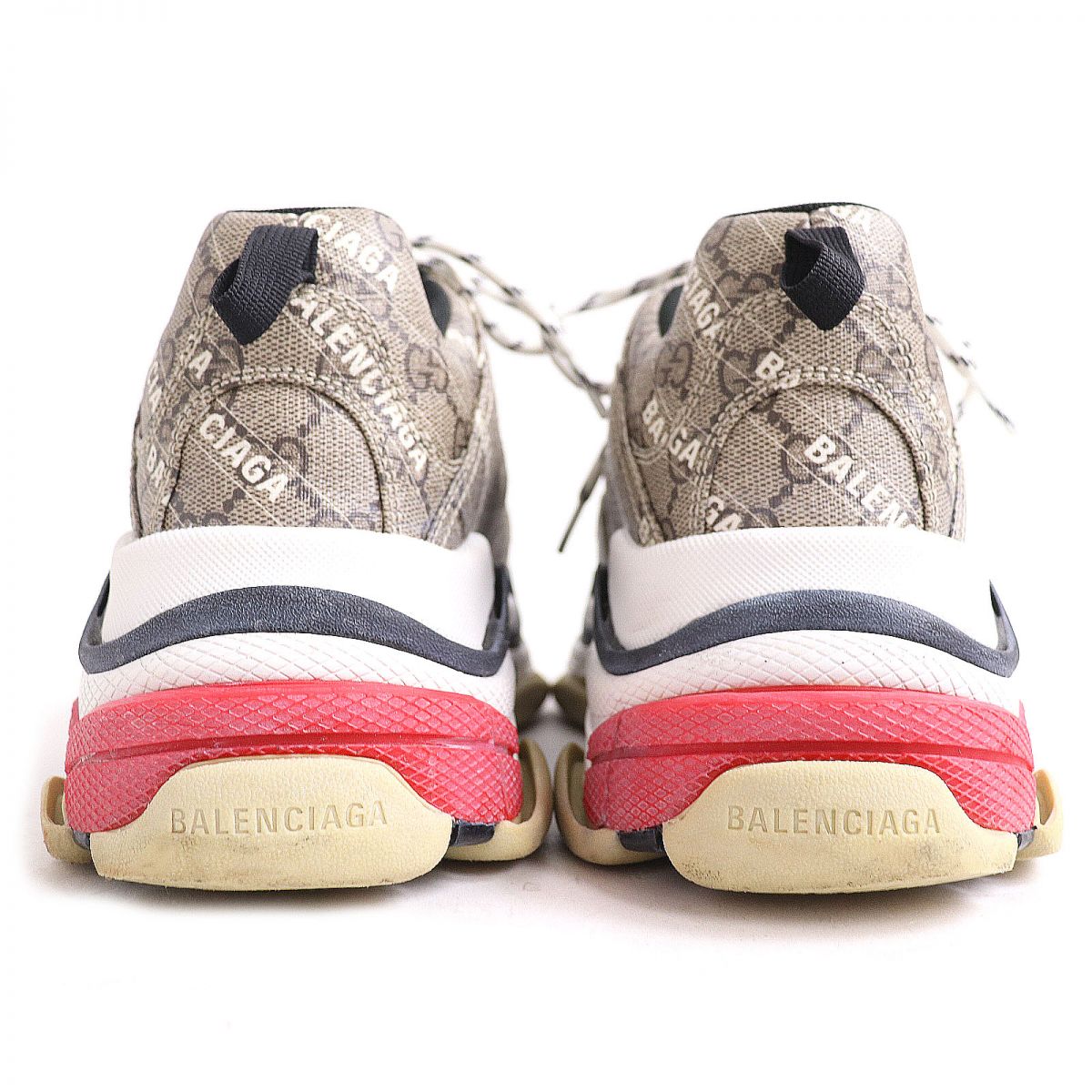Luxury Gucci Trending 2025 x Balenciaga GG Supreme Sneakers