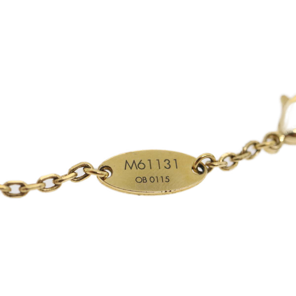 LOUIS VUITTON Bracelet metal Gold M61131 LV rd2076