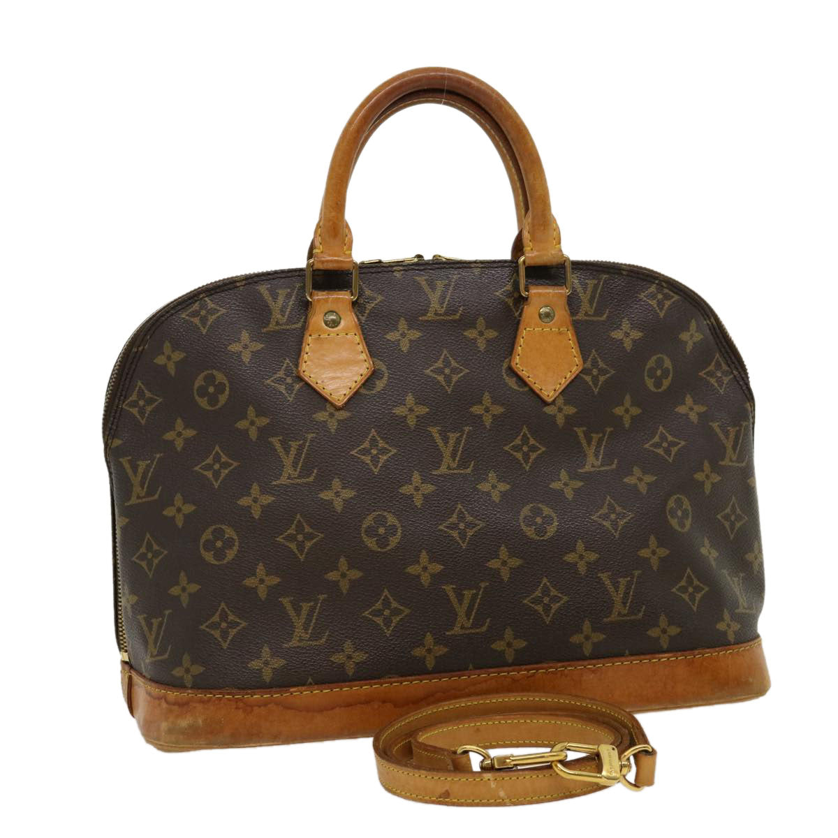 LOUIS VUITTON Monogram Alma Hand Bag M51130 LV rd2245
