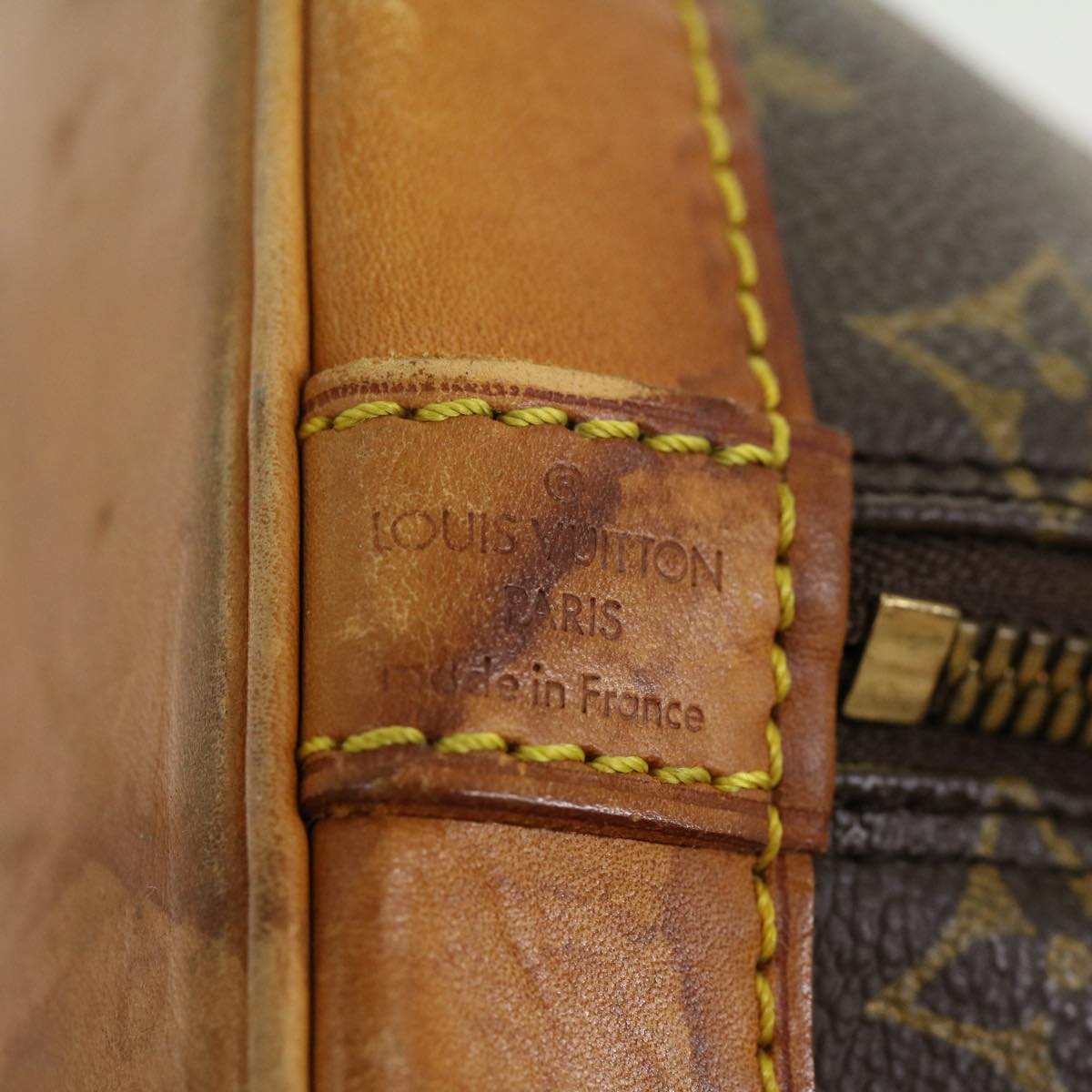 LOUIS VUITTON Monogram Alma Hand Bag M51130 LV rd2245