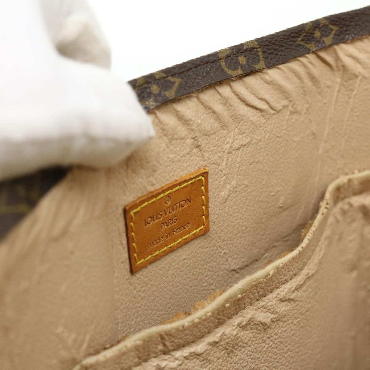 LOUIS VUITTON Monogram Sac Plat Hand Bag M51140 LV rd2267