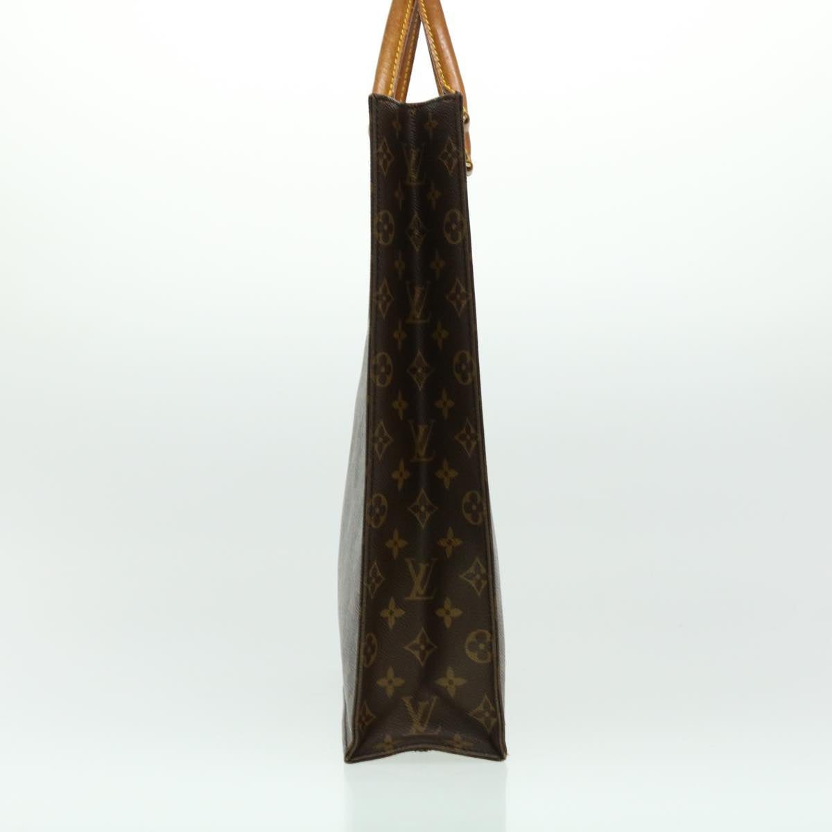 LOUIS VUITTON Monogram Sac Plat Hand Bag M51140 LV rd2267