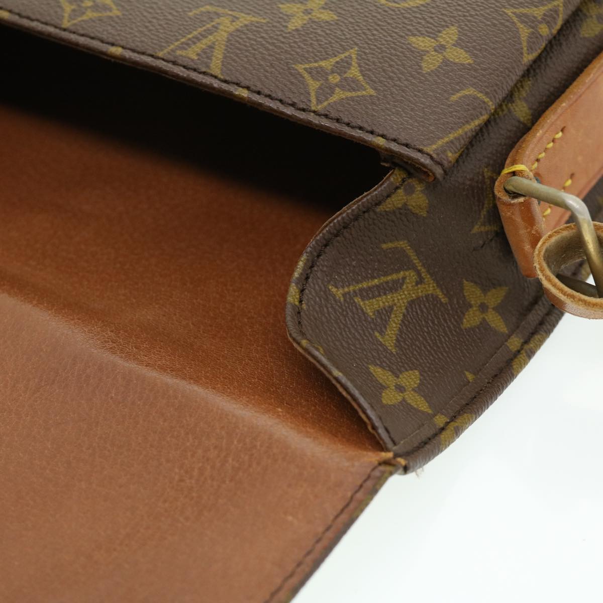 LOUIS VUITTON Monogram Cartouchiere GM Shoulder Bag M51252 LV rd2573